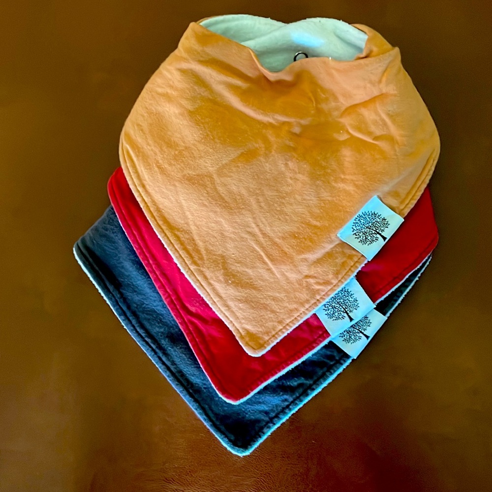 Lot of Bibs, various colors and styles.